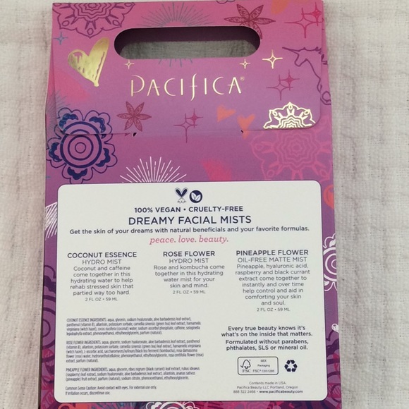 Pacifica Skincare Pacifica Dreamy Facial Mist Set Of 3 Poshmark